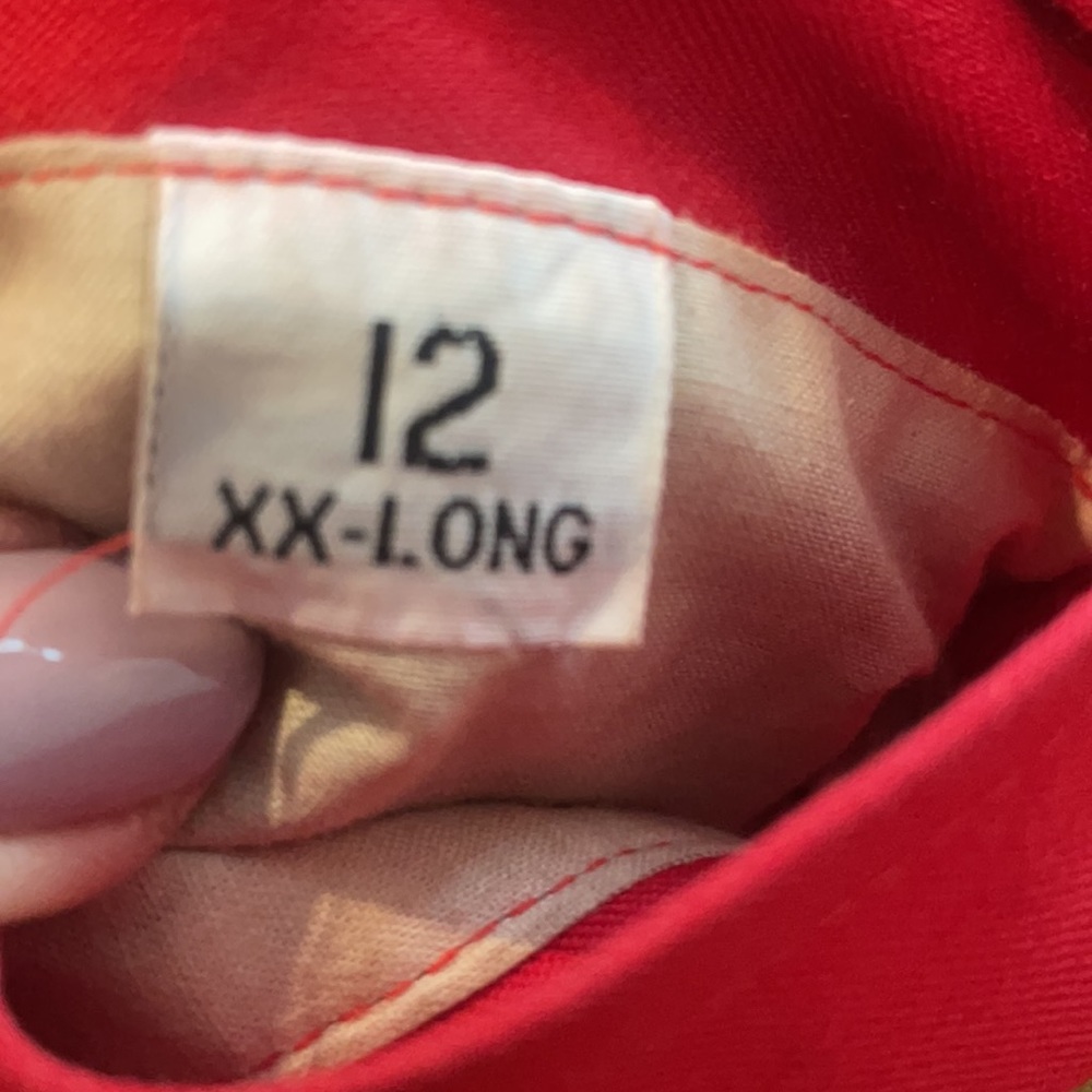 Burberry authentic red trench coat sz 12UK/10US - Picture 7 of 7